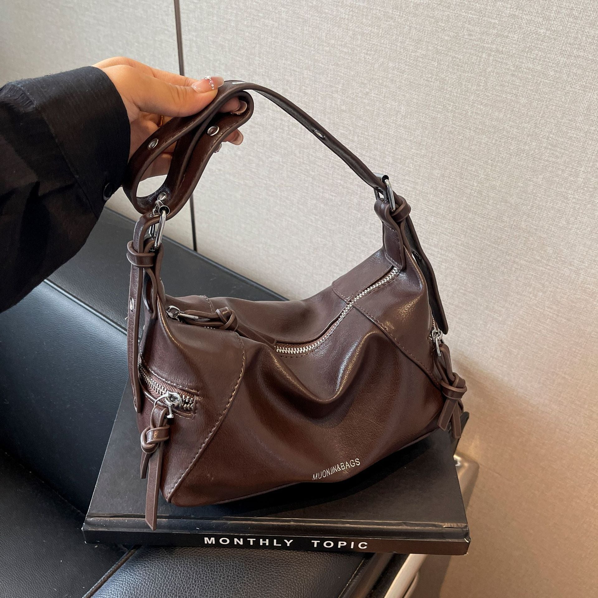 Retro Small Bags Women's Popular Crossbody Underarm Bag