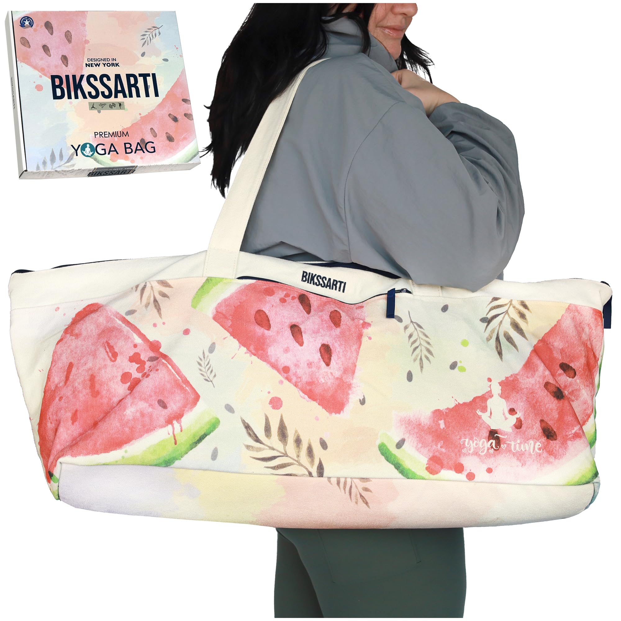 BIKSSARTI Yoga Mat Bag (WATERMELON)