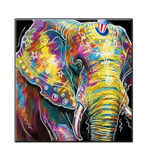 Elephant Shaped Diamond Painting DIY Cross Stitch