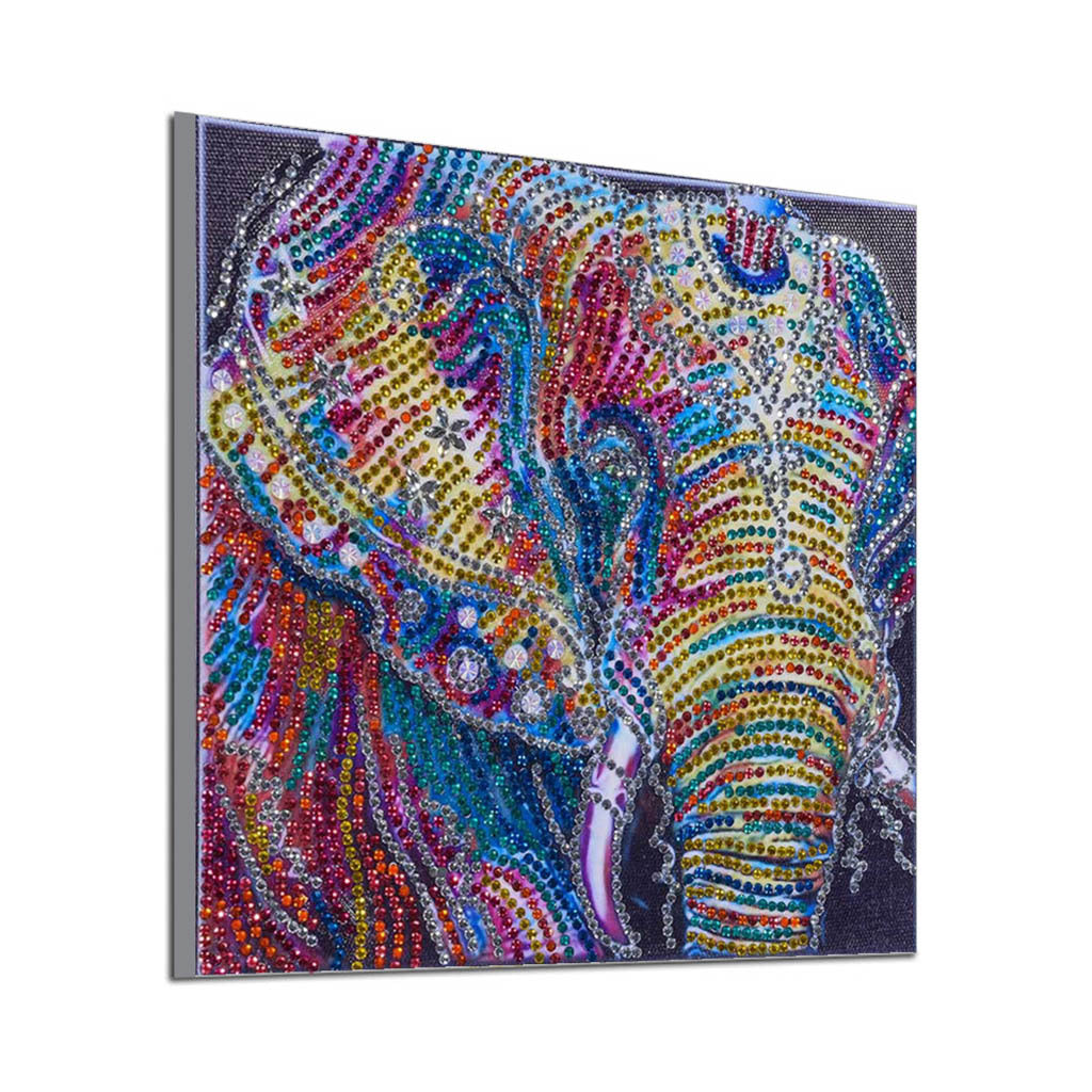 Elephant Shaped Diamond Painting DIY Cross Stitch