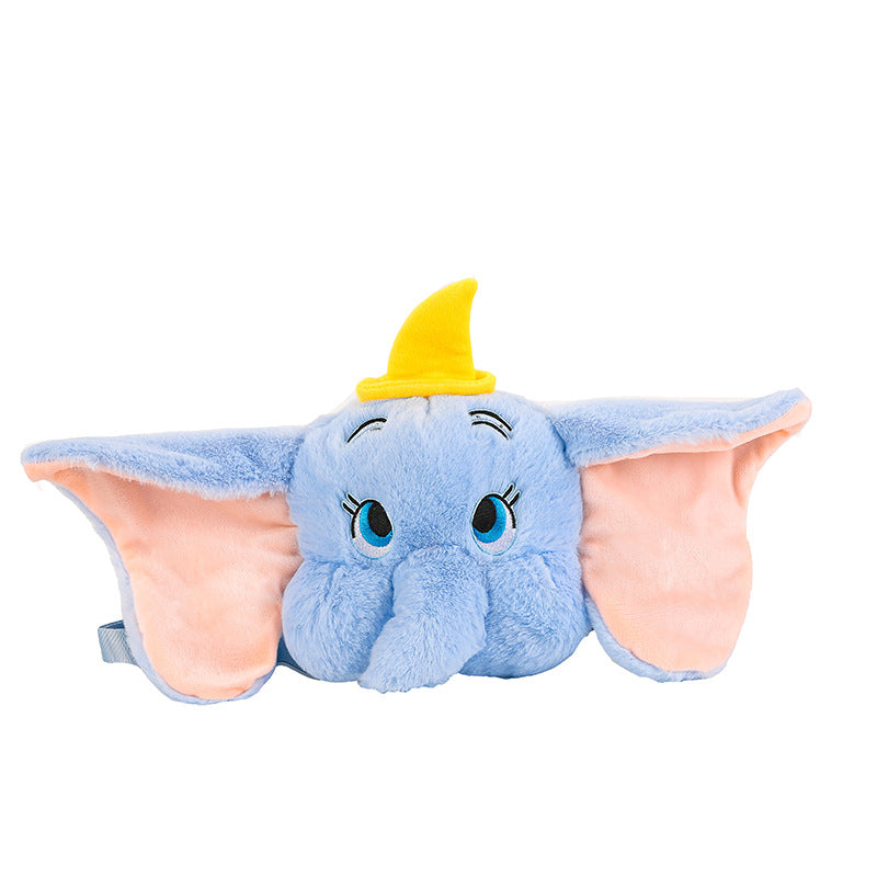 Cute Dumbo Plush Handbag - Blue Elephant Crossbody Bag